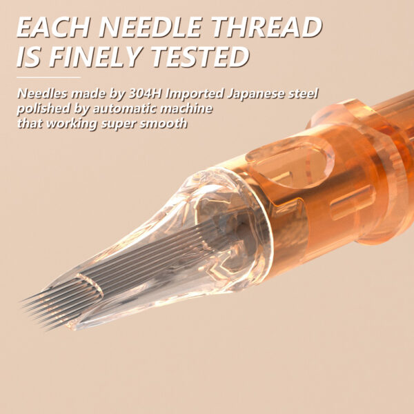 Amber 0.20MM RL Cartridge Needles