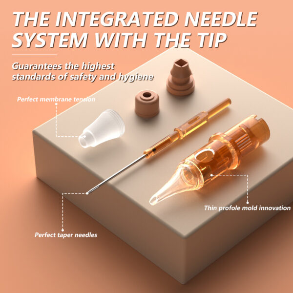 Amber 0.20MM RL Cartridge Needles