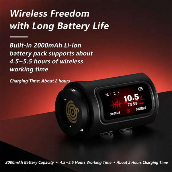 666 Soullead VIGOR 09 Wireless Tattoo Pen